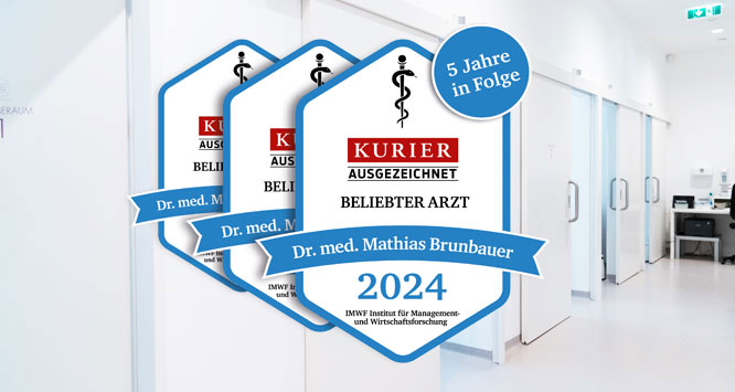 Auszeichnung Kurier, Wunschkind Klinik Wien Dr. Brunbauer